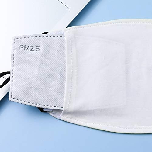 M-YOUNG Skull Face Reusable Balaclava Facial Decorations Bandanas Lightweight Funny Skeleton Scarf for Women and Men