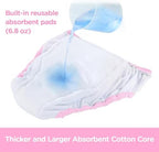 LittleForBig Soft Silky Underwear Comfortable Washable Reusable Waterproof Adult Training Pants - Baby Cuties S