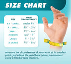 Med Spec 8" Wrist Lacer (Left Hand, Medium) - Wrist Brace with Easy Adjustable Lacing Support - Carpal Tunnel Hand and Wrist Stabilizer with Palmar & Dorsal Stays, Breathable Liner, 223924