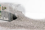 METALLIC SPARKLING SHIMMER SILVER SUGAR CRYSTALS - Dairy Free,Gluten Free,Egg Free,Vegan,Soy Free,Nuts Free,Kosher,Cookies,Cupcakes,Cakes,Decorating,Baking,Topping,Cocktail Sugar,Bulk Candy,Sprinkles