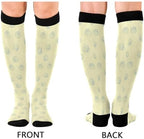 Line-art Seashells Compression Socks for Women and Men 20-30 mmHg Knee High Socks for Nurses Travel Socks 1 Pair