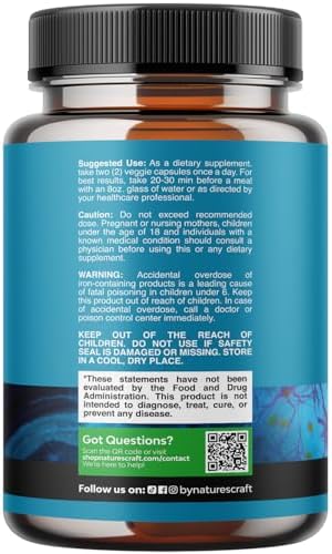 Nootropic Brain Supplement for Memory and Focus Support - Vitamins for Mental Support & Clarity with Bacopa Monnieri, VIT A, B6, Riboflavin, Niacin, Thiamin & Folate - Cognitive Complex - 90 Count