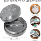 CURVD Premium Carrying Case Durable Travel Keychain Container, Medicine Pill Organizer, Travel Pill Box, Small Waterproof Holder for Pills, Earplugs, Compatible with Loop, Vibes & Eargasm