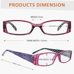 BFOCO 10-Pack Round Reading Glasses Women Readers Sunglasses Men