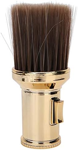 ZJchao Multifunctional Soft Light Hair Brush Shaving Tool for Barber Shop (Gold)