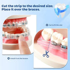 B Rush Comfort Cover for Braces -Orthodontic Lip Bumper, Lip Shield, Mouth Guard for Brackets, Wax Alternative-Dental Lip Protector