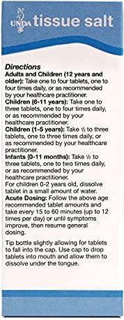 UNDA Kalium Sulfuricum 6X | Homeopathic Remedy Supports Temporary Relief of Minor Symptoms Associated with Skin Irritation | 100 Tablets