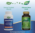 Nature's Way OsteoPrime, Supports Bone Health and Density*, Vitamin D3, Gluten Free, 120 Vegetarian Capsules (Packaging May Vary)