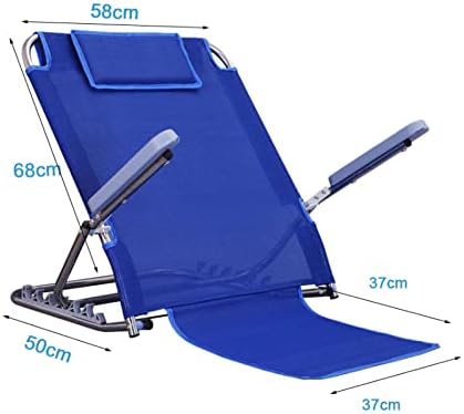 Backrest for Bed, Elderly Bed Care, Paralyzed Patient Beds, Backrest Cushion Chair,Bed Back Rest Adjustable Angle, Mobility Disability Support Aid, Capacity 200Kg,A