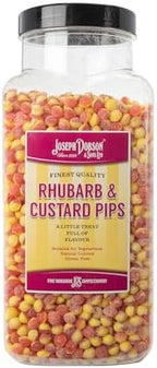 Joseph Dobson Rhubarb & Custard Pips Jar - 2.72Kg