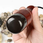 Hot Stone Electric Massager, Heating Massager Gua Sha with 5-Speed Temperature Control for Facial Massage Beauty Health Skin Care Face Lift