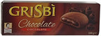 Vicenzi: "Grisbi Chocolate" Italian Shortcrust Biscuits filled with Chocolate Cream * 5.3 Ounces (150g) Package (Pack of 8) * [ Italian Import ]