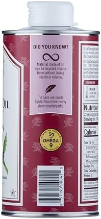 La Tourangelle, Toasted Sesame Oil, Great for Cooking, Add to Noodles, Stir-Fry, Vegetables, Vinaigrettes, and Marinades, 16.9 Fl Oz