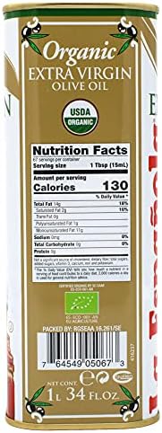 La Española Organic Extra Virgin Olive Oil, 34 Ounce