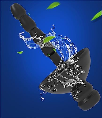 Male Silicone Multi-Bead Urethral Expansion Masturbation Device Electric Shock Urethral Penis Plug SM Sex Toy