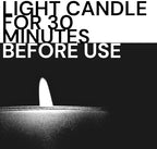 Drip Massage Candle 4 oz, Smokey Vanilla Pour Massage Oil on Body - Couples Gifts, Massage Therapy
