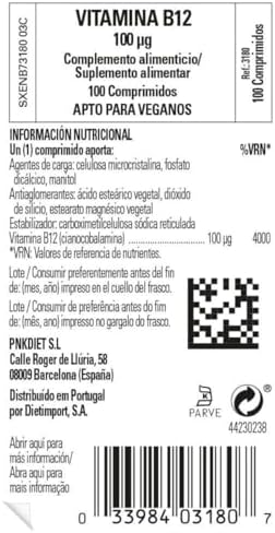 Vitamin B12 100ug