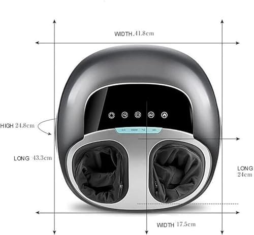 Foot Massager with Heat, Foot Massager Machine, Foot Massager for Plantar Fascitis and Neuropathy