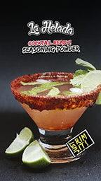 La Helada Rim Dip Bundle! Tamarind Flavored Paste, Mango Flavored Paste and Cocktail Ready Seasoning Powder Chili Flavor Rim Dip! Escarchador/Rimmer for Drinks, Cocktails and Micheladas!