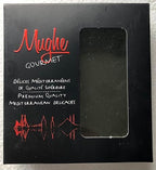 Mughe Gourmet Turkish Delight Candy Elegant Gift Box - 7oz/200g - Halal, Vegan Lokum Fruit Flavors Rose, Strawberry, Lemon, Orange, Mint - Gifts for Special Occasions, Christmas, Halloween