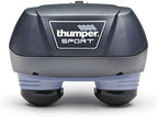 Thumper Sport Percussive Massager - Deep Tissue Home use Massage for Muscles, Back, Shoulders, Neck, Legs, arms. Portable Therapy Action Electric Handheld Massager with Long Handle