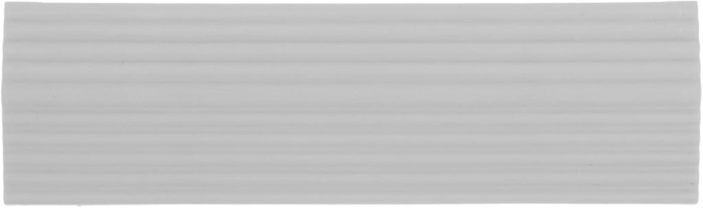 Plastic Entry Ramp for Sweeping Robot, Threshold Ramp Mat Non-Slip Surface, Indoor Home Door Transition Slope for Low Steps, Gray Interlocking Cushion