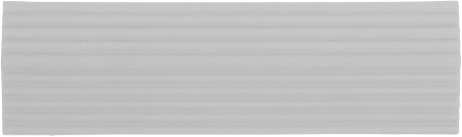 Plastic Entry Ramp for Sweeping Robot, Threshold Ramp Mat Non-Slip Surface, Indoor Home Door Transition Slope for Low Steps, Gray Interlocking Cushion