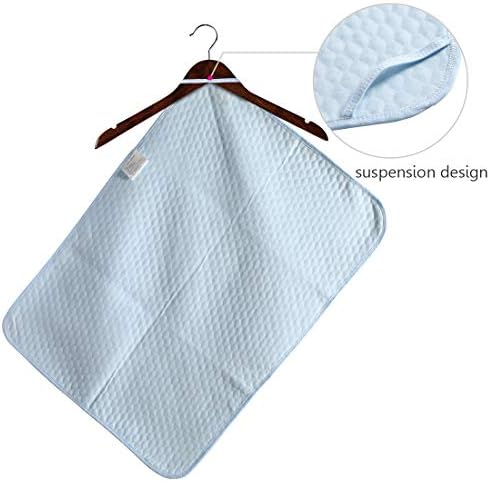 Waterproof Changing Pads Portable - Breathable Leak Proof Mattress Pad Protector Baby Changing Mat for Toddler, Kids Pack of 3 (M (27.5 x 19.7 Inch))