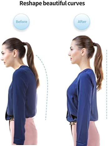 Smart Posture Corrector and Trainer with Intelligent Chip Built-in Sensor Vibration Reminder, Hanging Neck Hunchback Trainer Realtime Scientific Alarm for Adults and Children