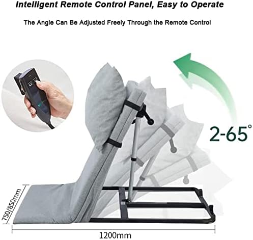 Adjustable Electric Backrest Lifter - Portable Medical Pillow for Neck, Head & Lumbar Support - Ergonomic Bed Backrest for Ultimate Comfort and Relief