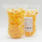 BUTTERSCOTCH Hard Candy Discs 2 lb – Bulk Bag, Sweet & Buttery Flavor, Individually Wrapped (146 Pieces)