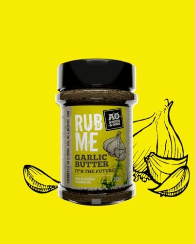 Angus & Oink | Garlic Butter Seasoning | Rich & Indulgent Flavour for Chicken, Fries & Roast Potatoes | 200g