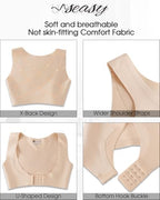 Front Closure Back Posture Corrector for Women Posture Correcting Adjustable Back Support for Women Bras Chest Shaper