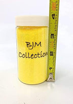100 Grams Fine Glitter Powder Bottle Art Craft (Light Yellow)