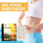 Bee Venom Patches for Belly Fat & Weight Management - 10 Patches per Pack | Natural Slimming Patch with Botanical Extracts | Easy to Use for Women & Men
