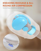 Hand Massager for Arthritis and Carpal Tunnel Relief, Cordless Hand Massager with Heat & Targeted Palm Kneading Rollers Massage, Christmas Gifts for Women Men Mom Dad