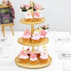60 Pcs Edible Flowers Cake Topper Cupcake Toppers Decorations Wafer Paper Pink Cherry Blossom Flowers Wedding Themed Party Birthday Cake Decoration