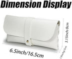 Glasses storage bag Travel sunglasses myopia glasses storage bag Fashion leather storage bag