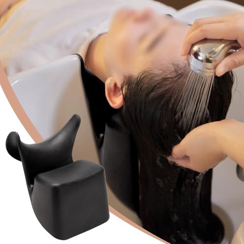 Shampoo Bowl Neck Rest Cushion, Comfortable Hair Salon Shampoo Sink Gel Neck Pad, Silicone Hair Washing Support Pillow Hairdressing Sink Accessory for Salons, Barbershop, SPA