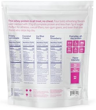 Oath Nutrition Clear Whey Isolate Protein Powder Variety Pack, 12 Pack
