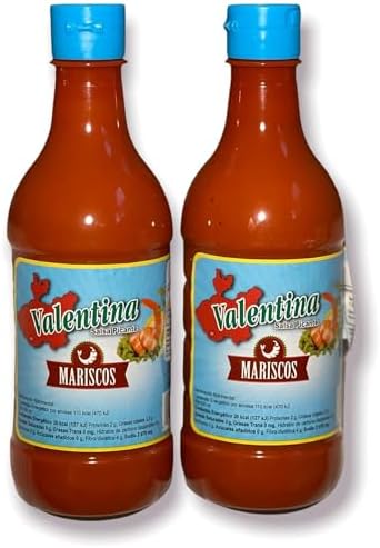 Valentina Salsa Picante - Mariscos (2 Pack) 8.4 fl oz ea - Made In Mexico