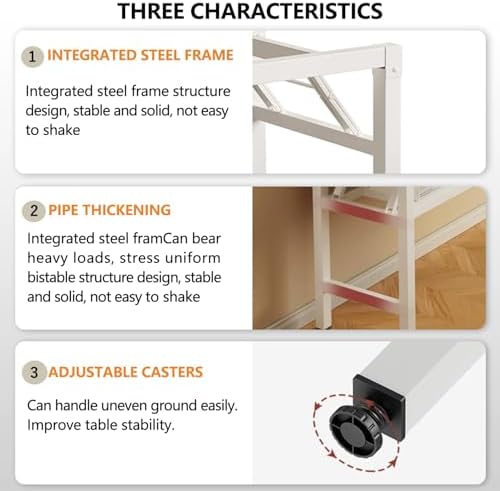 Folding Desk,31.5 Inch No Assembly Folding Computer Desk, Space-Saving Small Desk for Home Office Bedroom Dorm Study, Compact Portable Foldable Laptop Desk