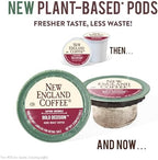 New England Coffee Bold Decision Dark Roast Single Serve Pods, 10ct Box (Pack of 6)
