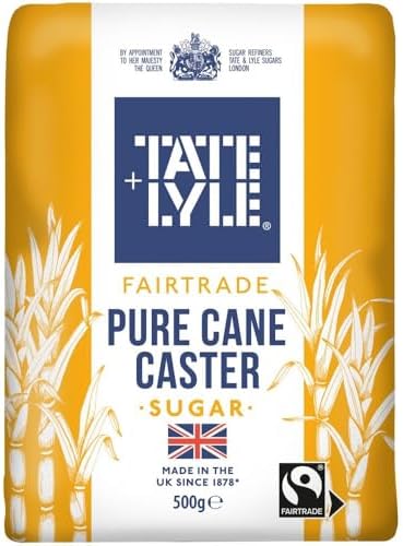 Tate & Lyle Fairtrade Caster Sugar (500g) - Pack of 2