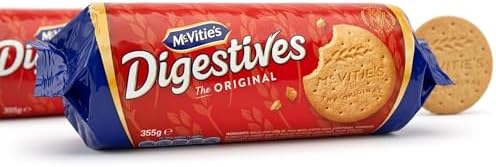 McVitie's Digestives The Original 355g (Pack of 6)