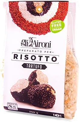 Gli Aironi. Risotto Mix. Rice with Truffles. 250g (8.82oz)