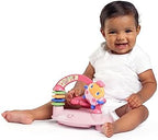 Bright Starts JuneBerry Walk-A-Bout Baby Walker and Entertainer, with Easy Fold Frame for Storage, Ages 6 Months +