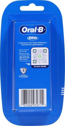 Oral-B Glide Pro-Health Dental Floss, Cool Mint, 40 M, 3 Count | Deep Clean | Pack of 2