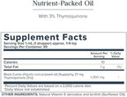 HERITAGE STORE Black Seed Oil w/ 3% Thymoquinone, Omega 6 9 - Nigella Sativa Liquid Oil, Cold Pressed from Black Seeds, Joints, Digestion and Immune Support, Vegan, 60-Day Guarantee, 30 Serv, 1 fl oz
