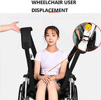 Patient Transfer Belt, Multi Purpose Toileting Hoist Sling, Double Handle Design Transfer Machine Sling, Thickened Waterproof Transfer Seat Cushion, for Elderly and Disabled